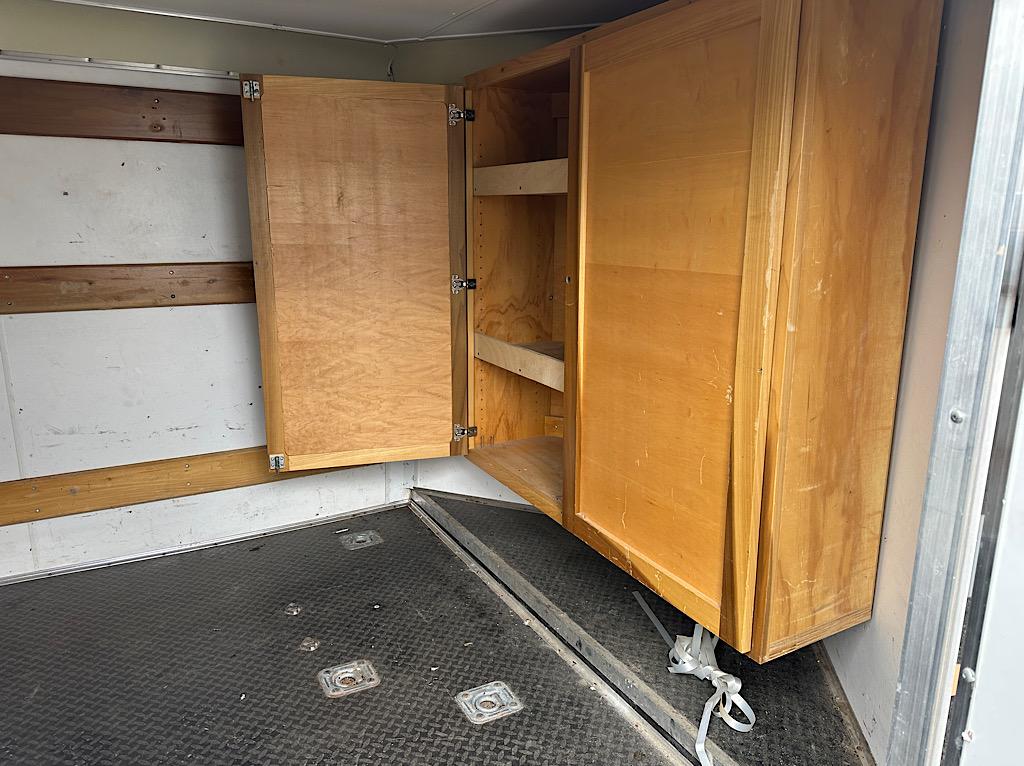 2008 HAULMARK 7X12 ENCLOSED TRAILER