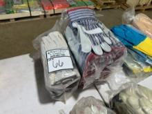3 PACKS OF WORK GLOVES