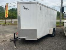 2019 LARK 6'X12' ENCLOSED TRAILER