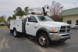 2011 Dodge 5500 4WD Altec AT37-G Bucket Truck