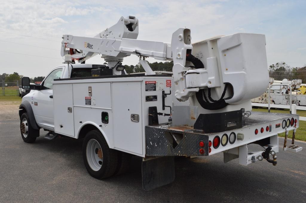 2011 Dodge 5500 4WD Altec AT37-G Bucket Truck