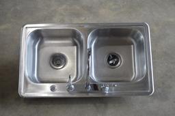 Dual Stainless Sink
