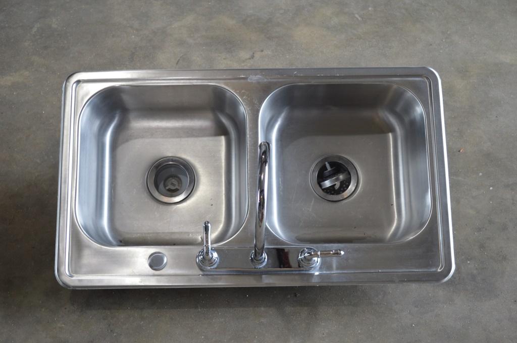 Dual Stainless Sink