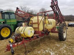 Hardi 1000-gallon pull-type Sprayer