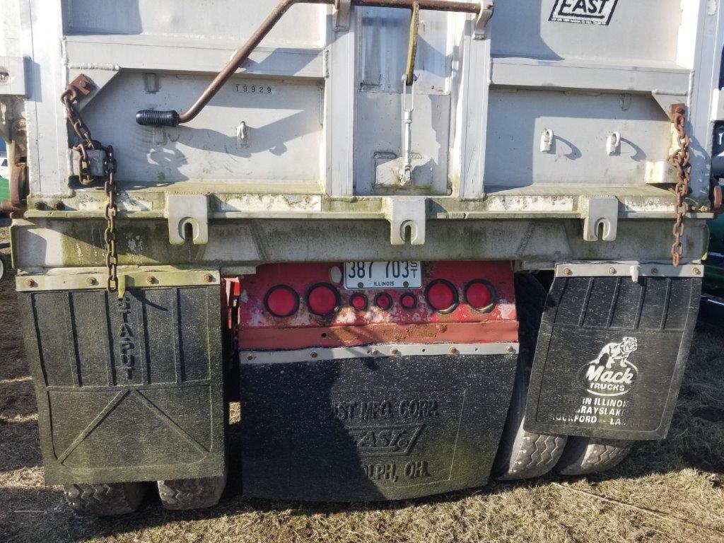 1996 East 26' Alum. Dump Trailer