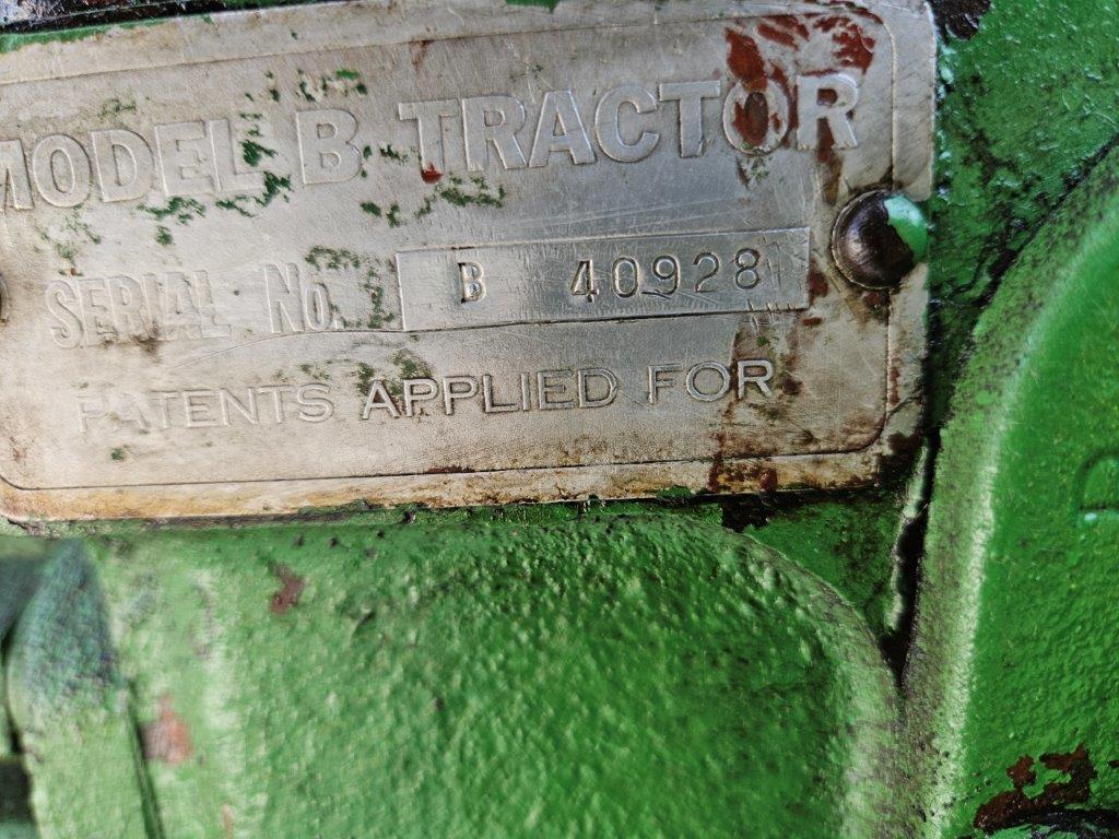 1937 John Deere B Tractor