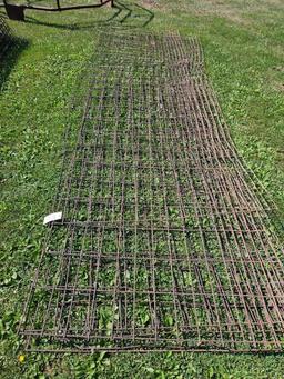 Lot of 4 - 16' Wire Cattle Panels, severely bent