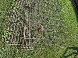 Lot of 4 - 16' Wire Cattle Panels, severely bent