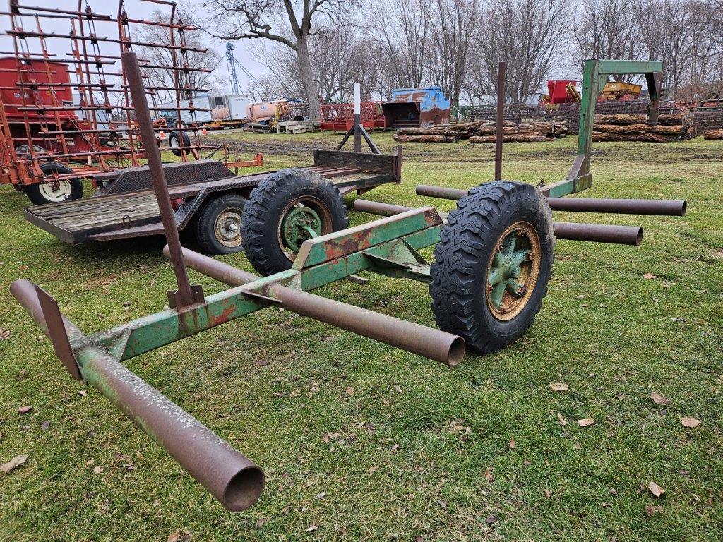 Gooseneck 4 round bale mover
