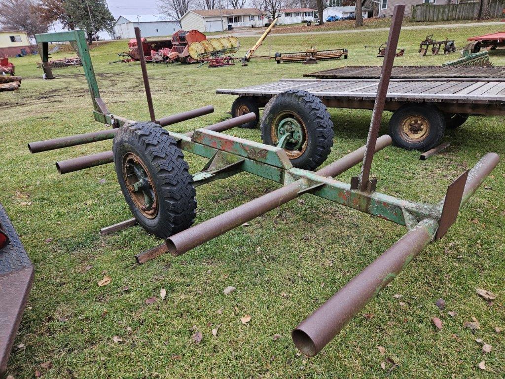 Gooseneck 4 round bale mover
