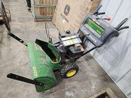 John Deere 826D 26" walk behind Snow Blower