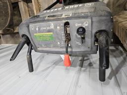 John Deere 826D 26" walk behind Snow Blower
