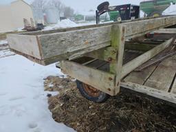 13.5' Wooden Cattle Feed Bunk