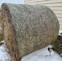 Grass Hay Round Bales