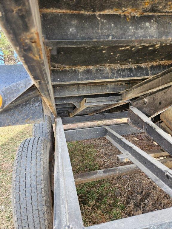 2007 PJ 80"x14' Tandem Axle Bumper Hitch Dump Trailer