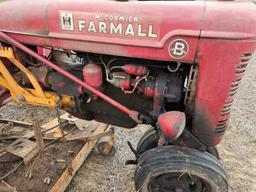 Farmall B Culti-Vision Tractor
