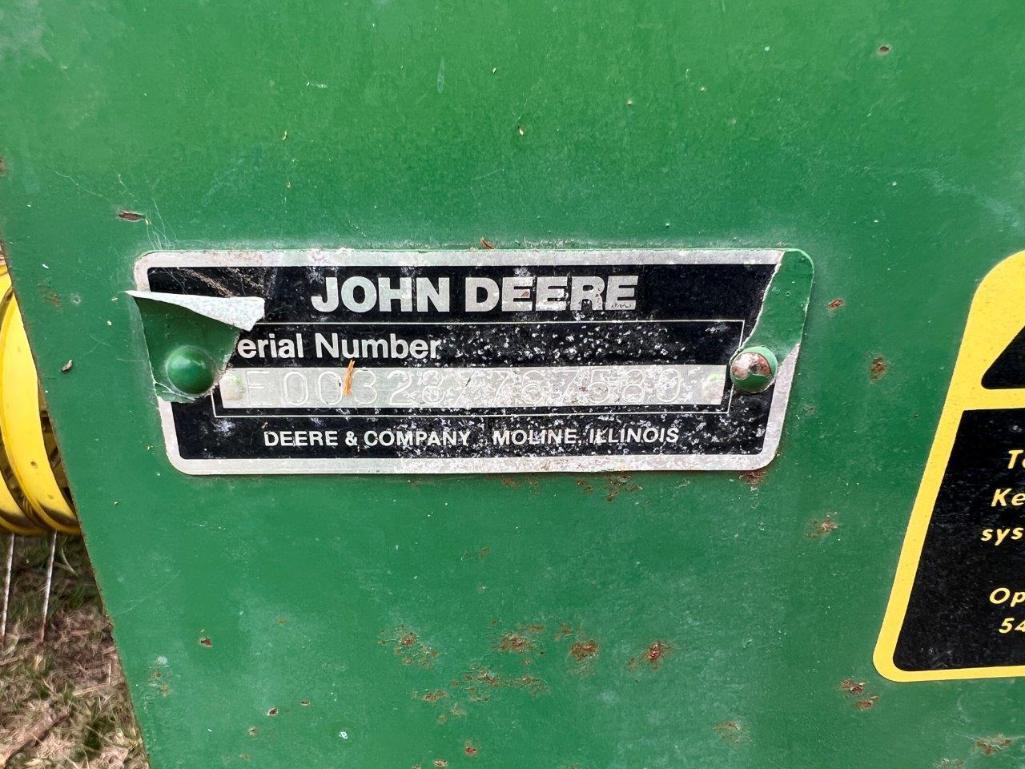 JD 328 square baler, 64" pickup, twine tie