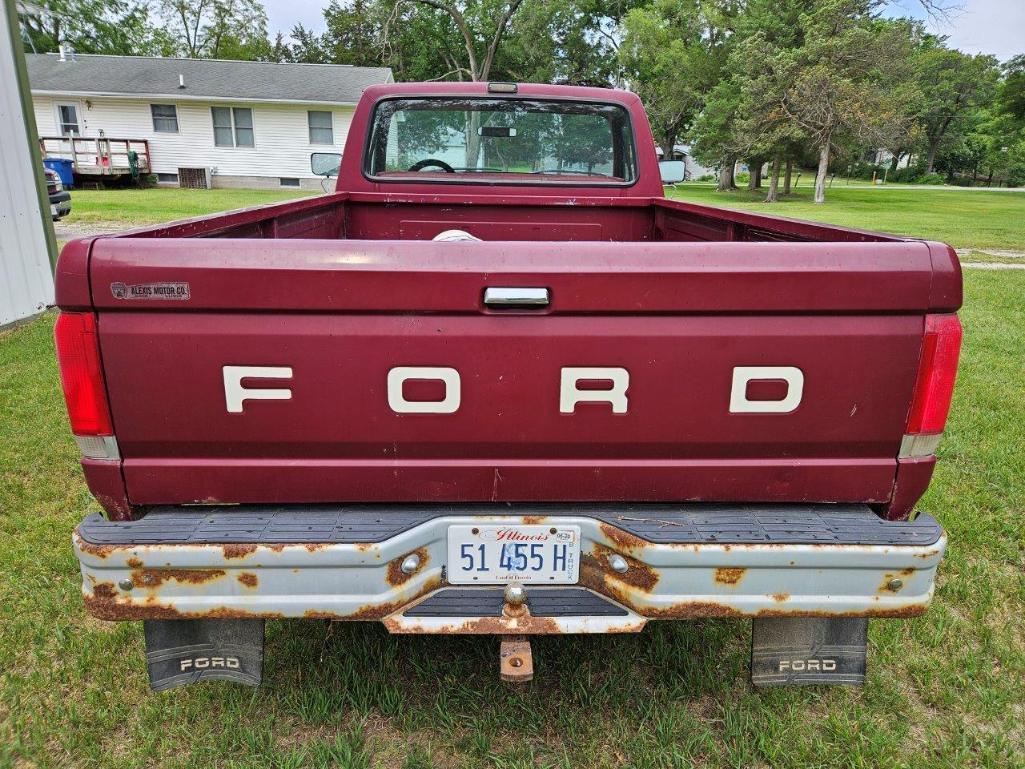 1991 Ford F250 Custom Pickup