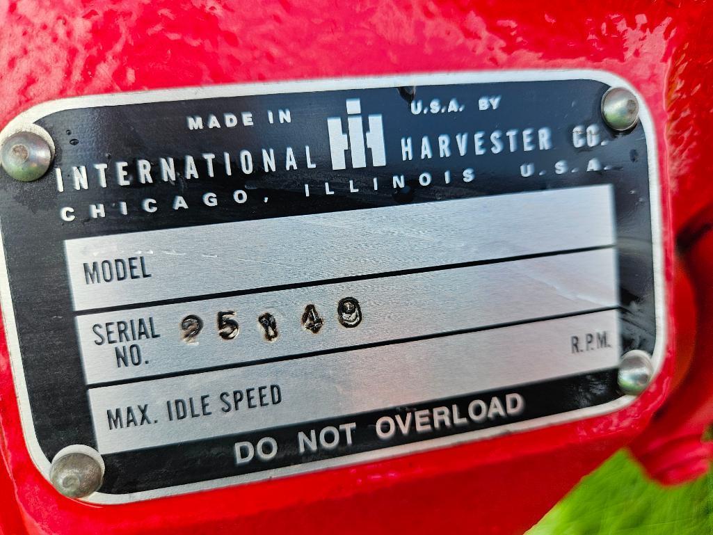 1954 Farmall Super H Tractor
