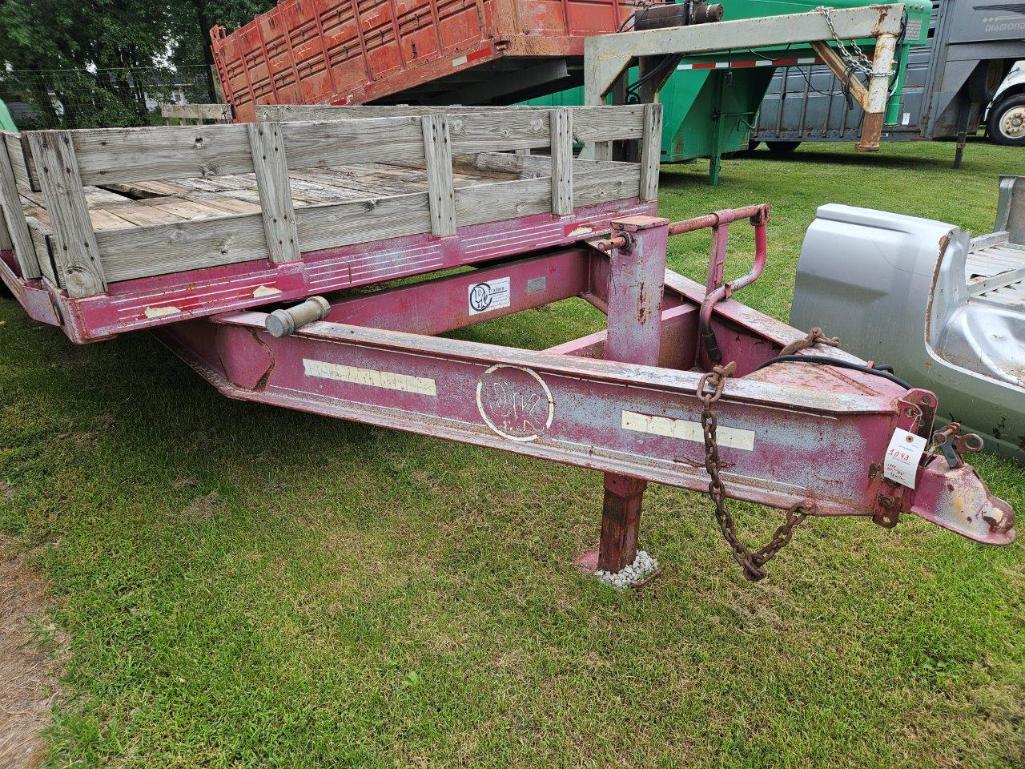 1999 DK BHFB 8.5' X 26' Tandem Axle Trailer,
