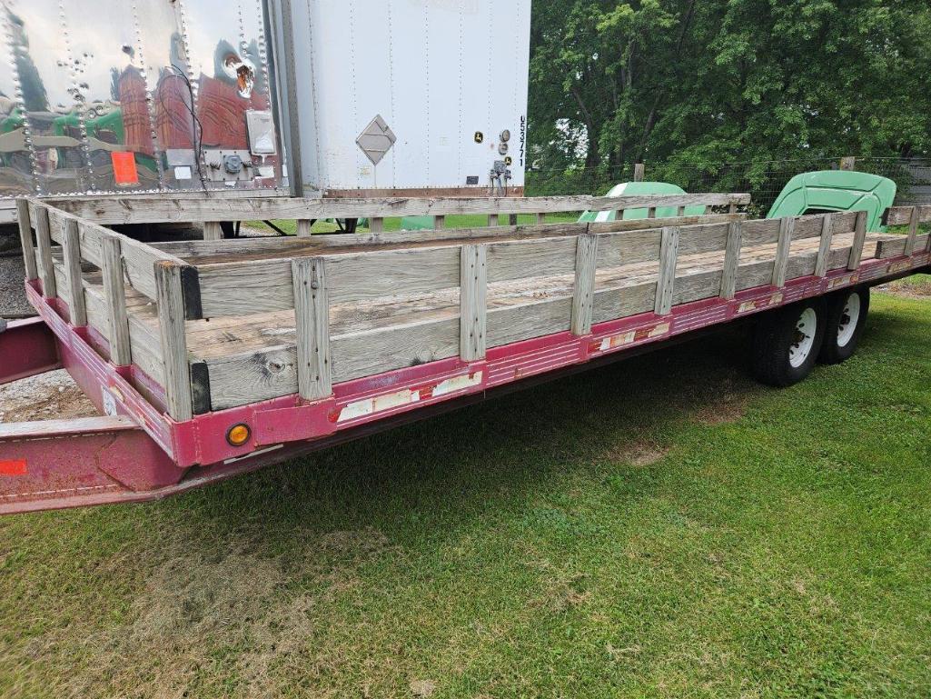 1999 DK BHFB 8.5' X 26' Tandem Axle Trailer,