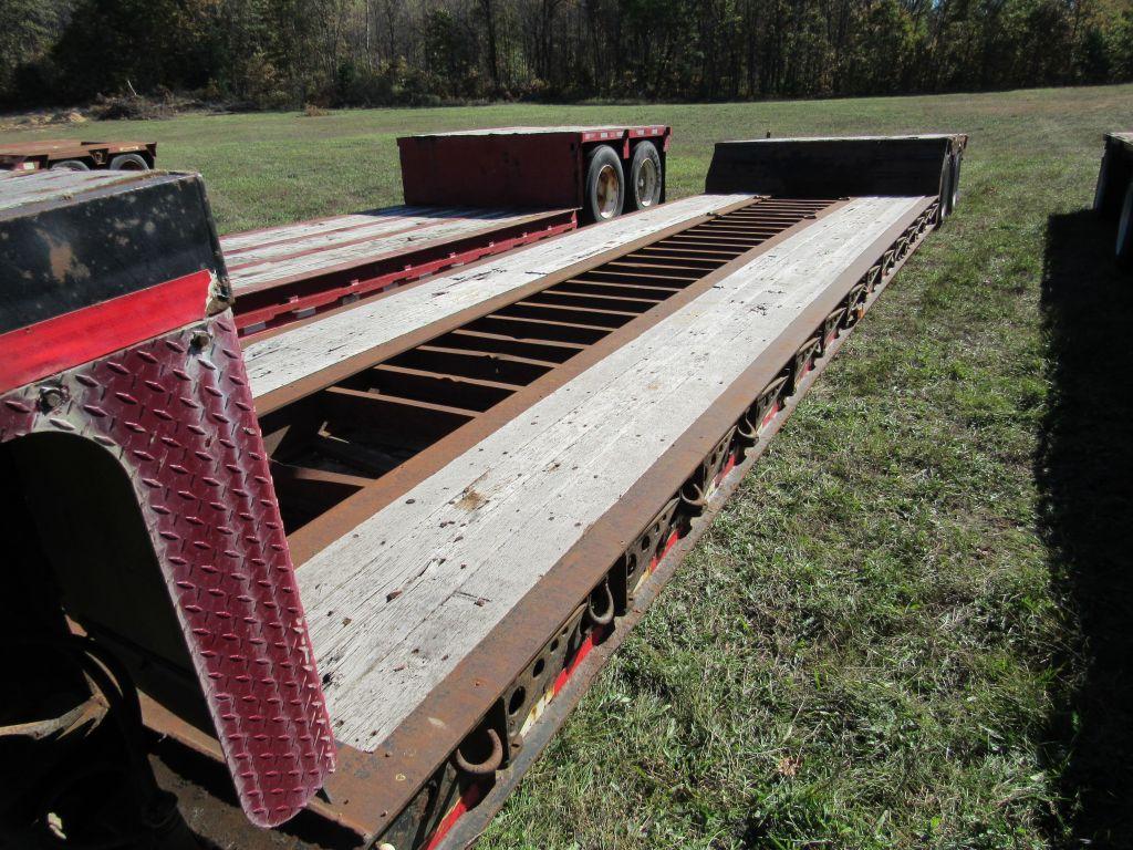 1981 Vulcan Double Drop Trailer