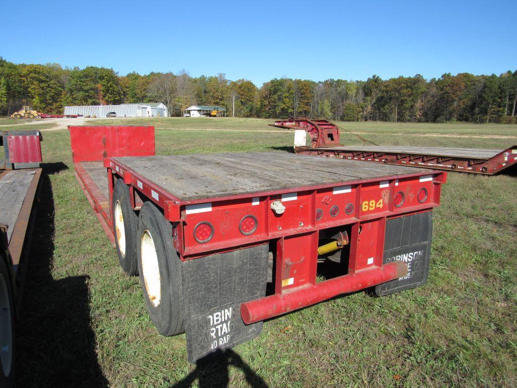 1981 Vulcan Double Drop Trailer
