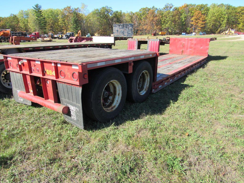 1981 Vulcan Double Drop Trailer