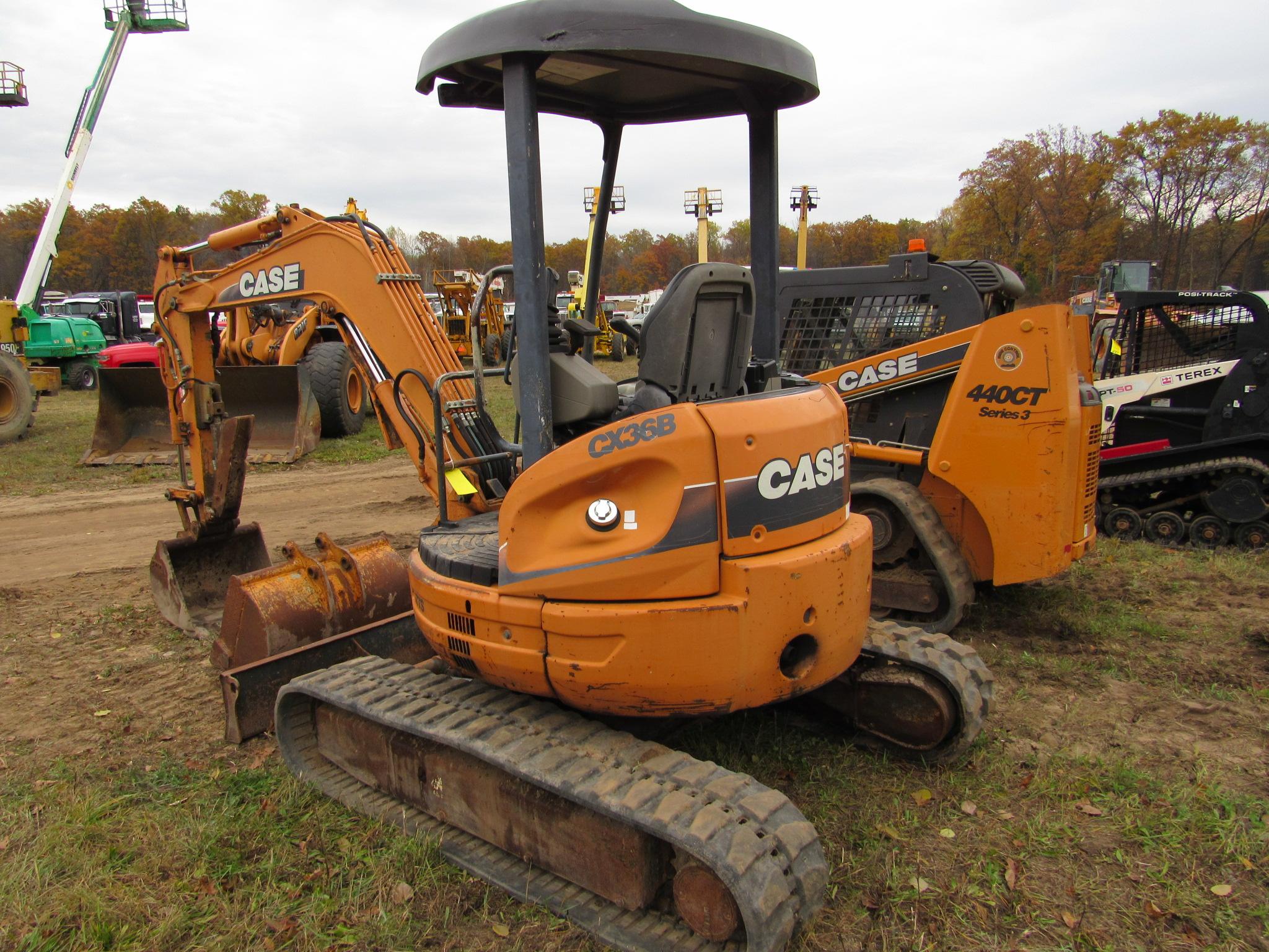 Case CX36B Mini Excavator