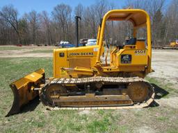 John Deere 450E Long Track Crawler Dozer
