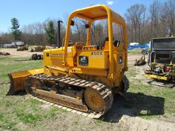 John Deere 450E Long Track Crawler Dozer
