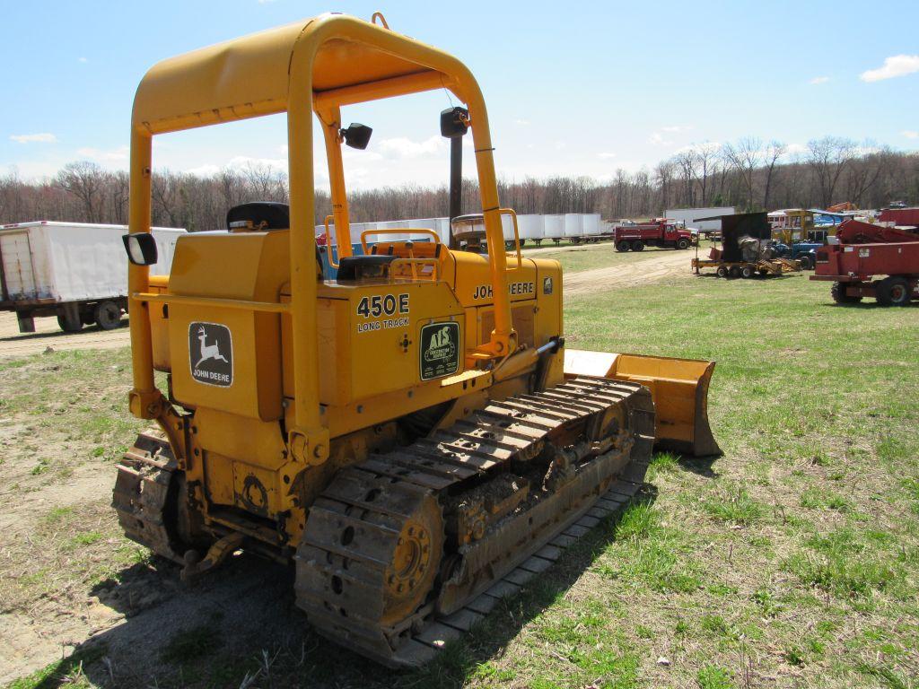 John Deere 450E Long Track Crawler Dozer