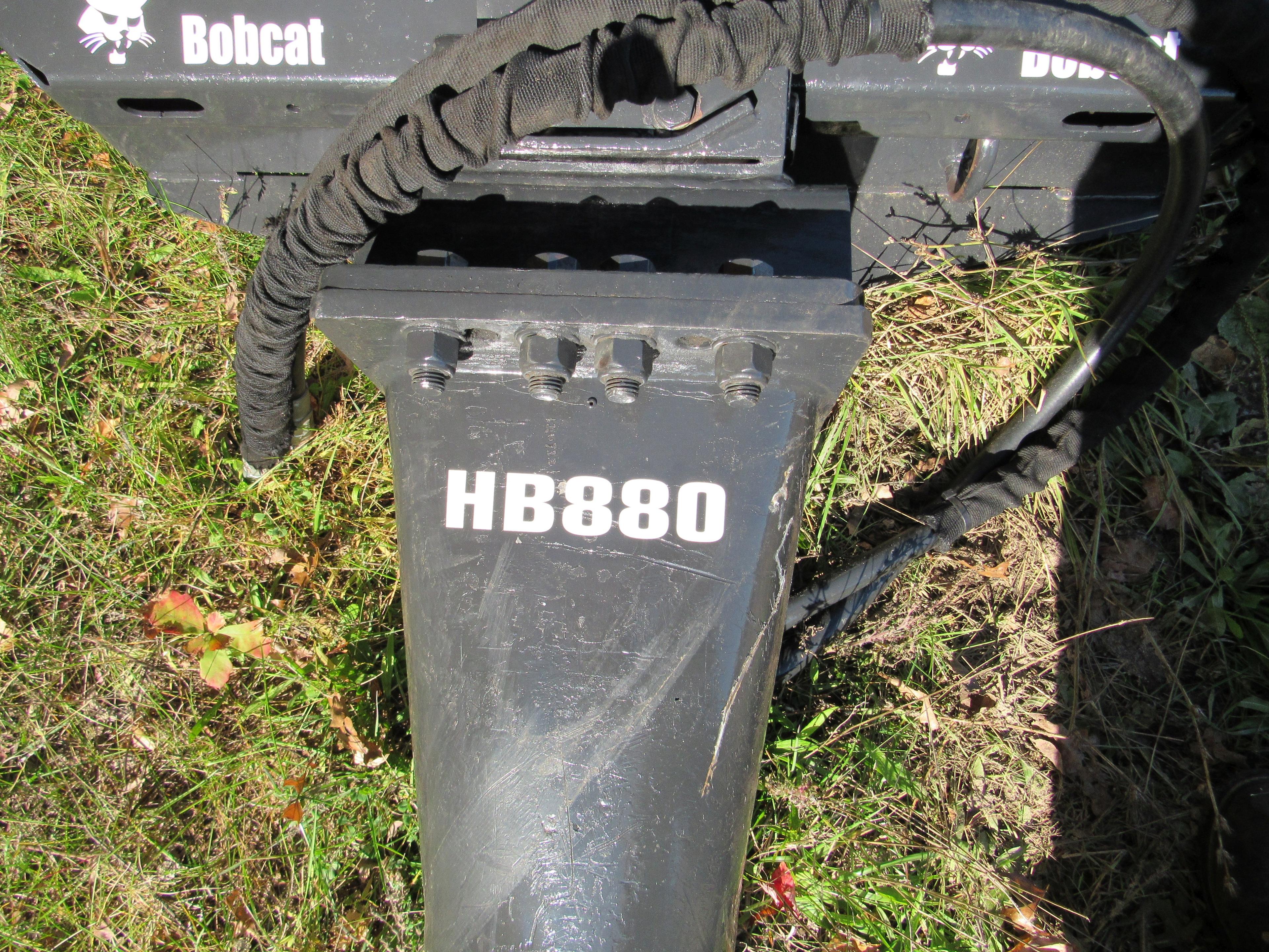Bobcat HD880 Hydraulic Hammer Attachment