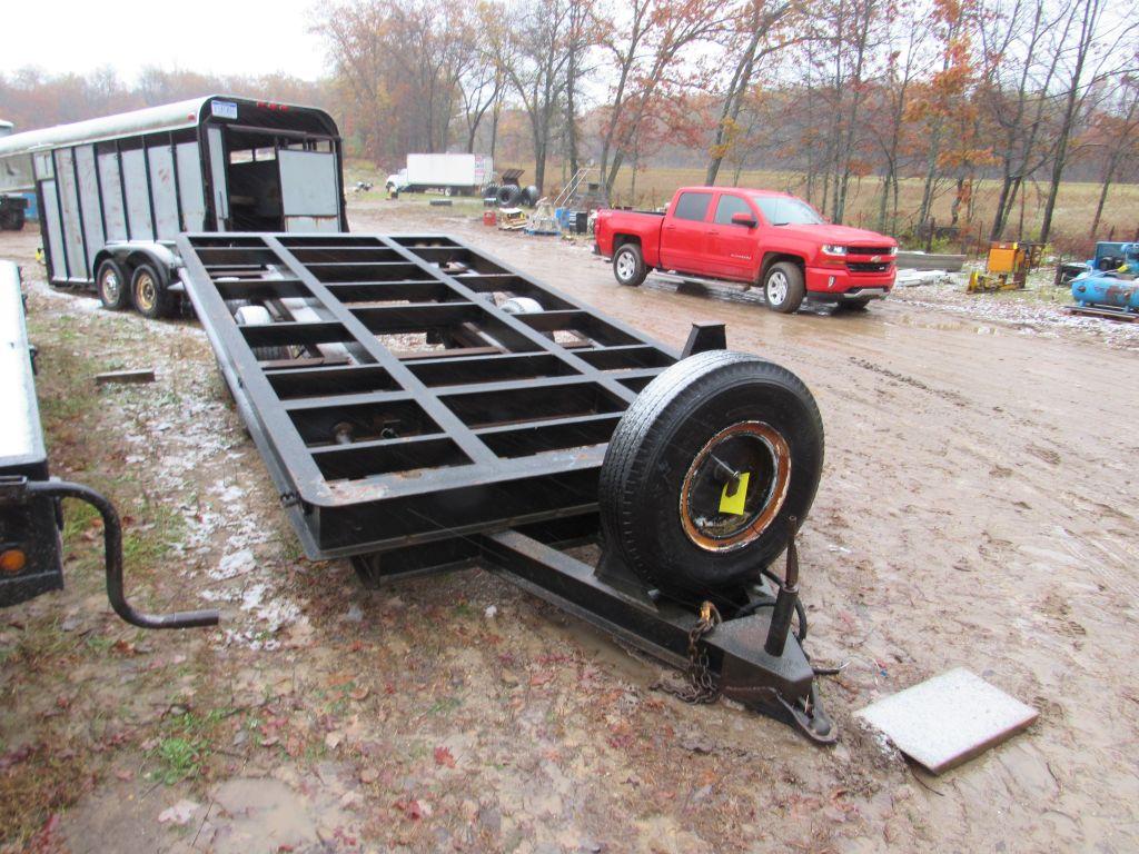 Tandem Axle Trailer, 8ft x 16ft