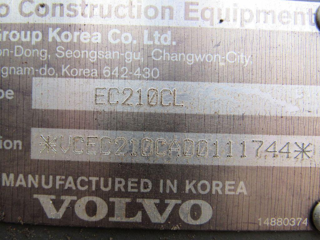 2012 Volvo EC210CL Excavator