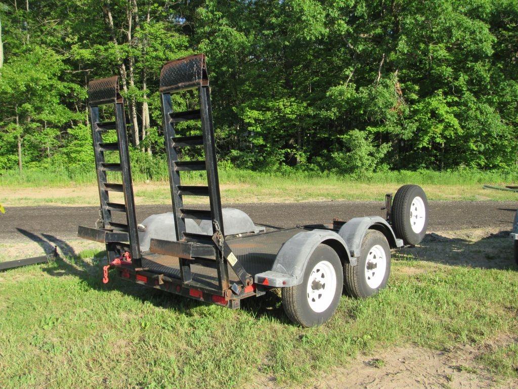 2013 MMDI 12' Equipment Trailer