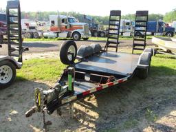 2013 MMDI 12' Equipment Trailer