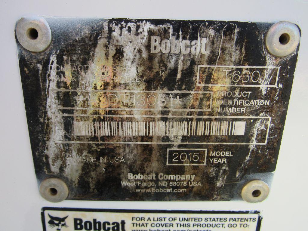 2015 Bobcat T630 Skid Steer