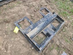 48" Fork Frame for Skid Steer