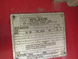 2013 Wilson Hi-Flat Trailer