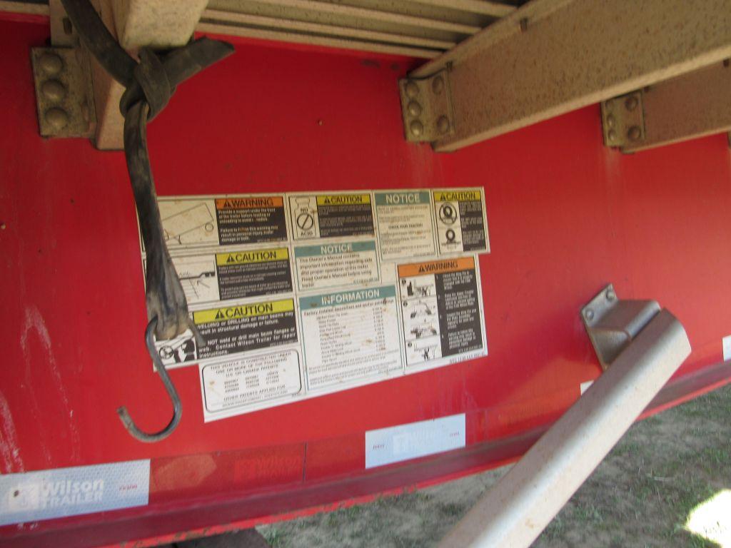 2013 Wilson Hi-Flat Trailer