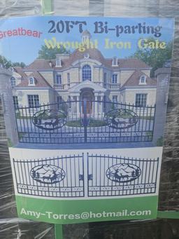 20' Bi-Parting Gate