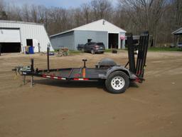 2017 MMDI 8' Equipment Trailer