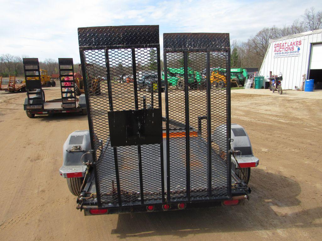 2017 MMDI 8' Equipment Trailer