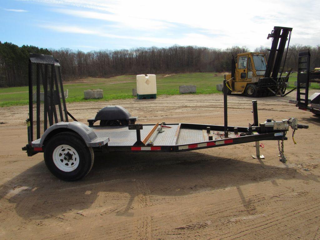 2017 MMDI 8' Equipment Trailer