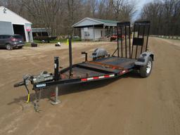 2017 MMDI 8' Equipment Trailer