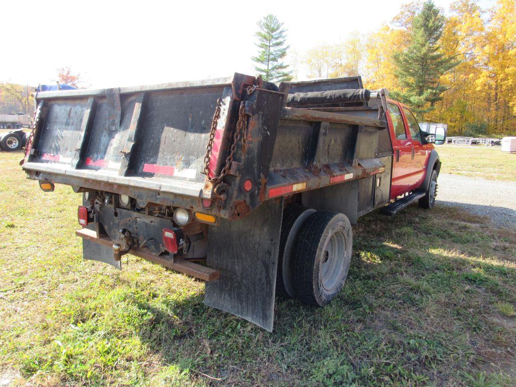 2006 Ford F550 Flatbed Dump
