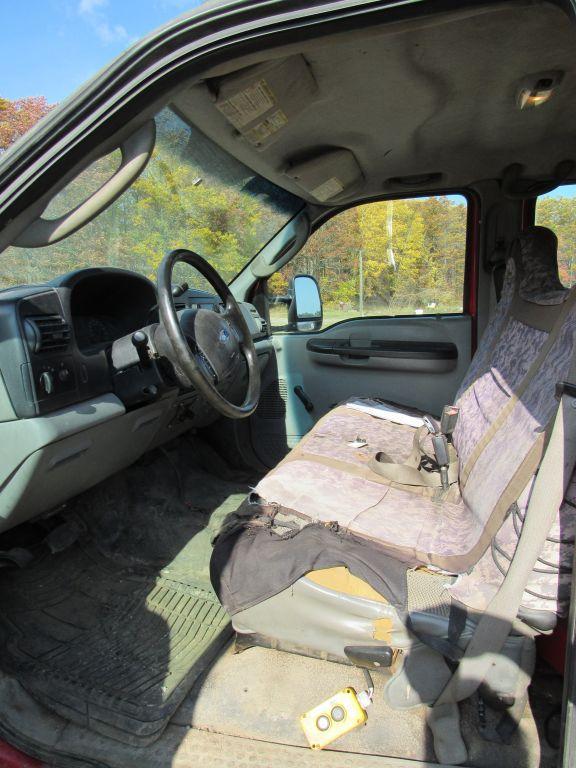 2006 Ford F550 Flatbed Dump