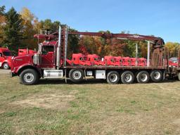 2014 Kenworth T800 Glider Log Truck