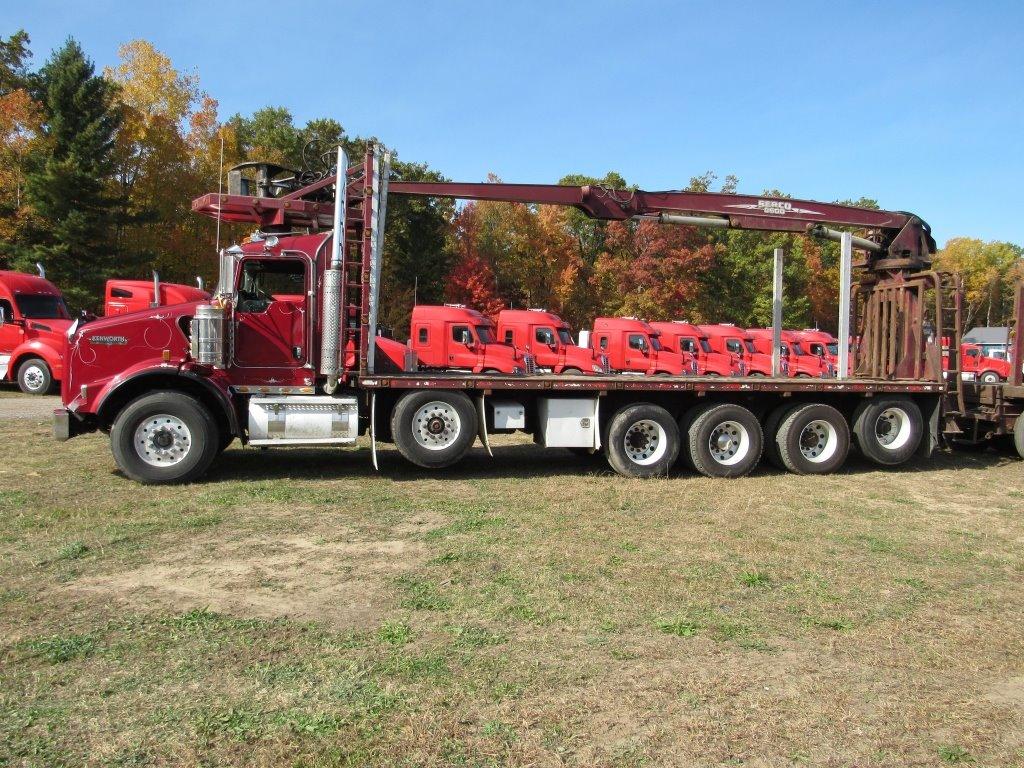 2014 Kenworth T800 Glider Log Truck